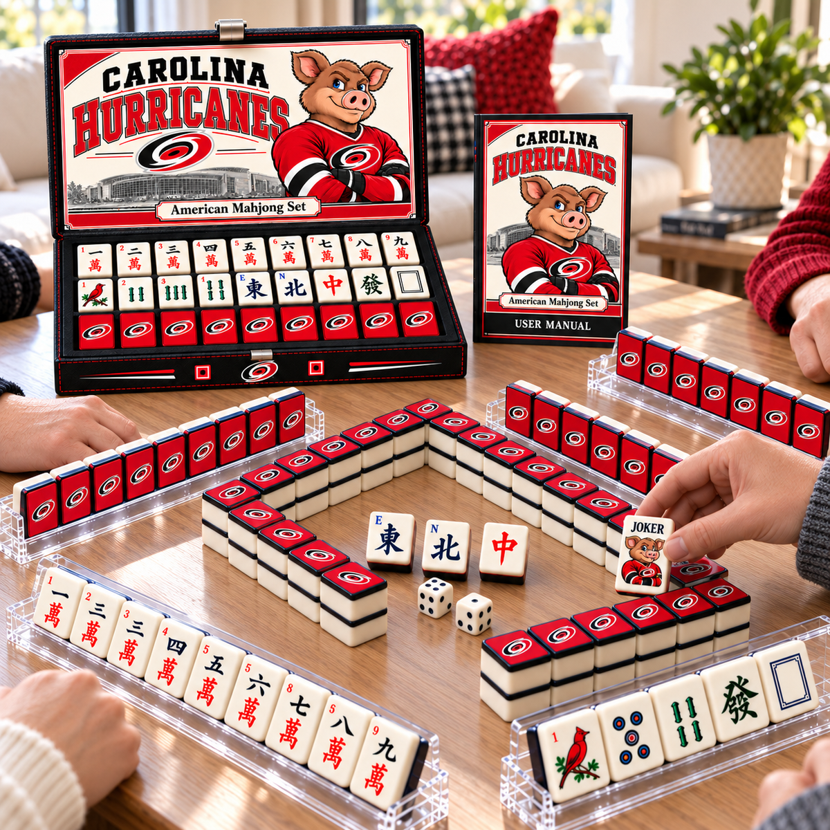 Premium CRH Mahjong Tiles Set TTMH