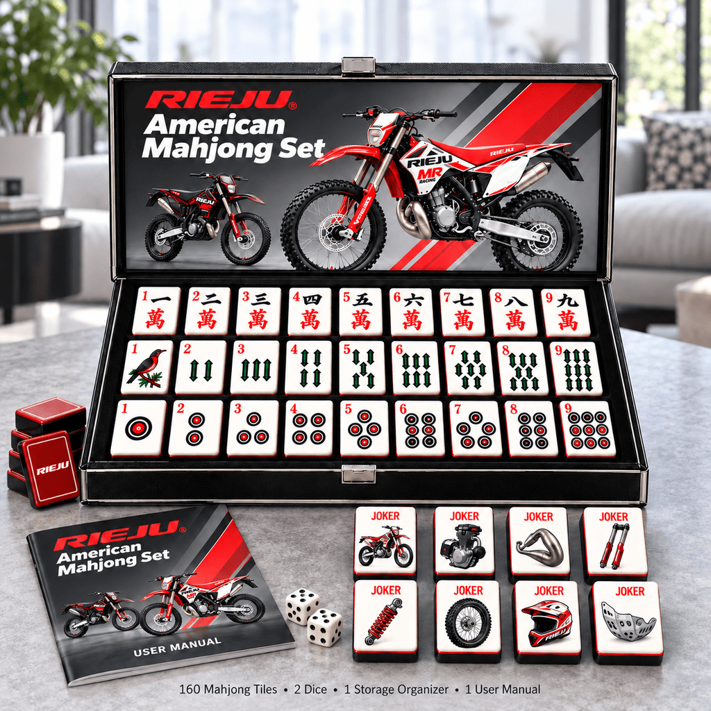 Premium REJ Mahjong Tiles Set TTMH