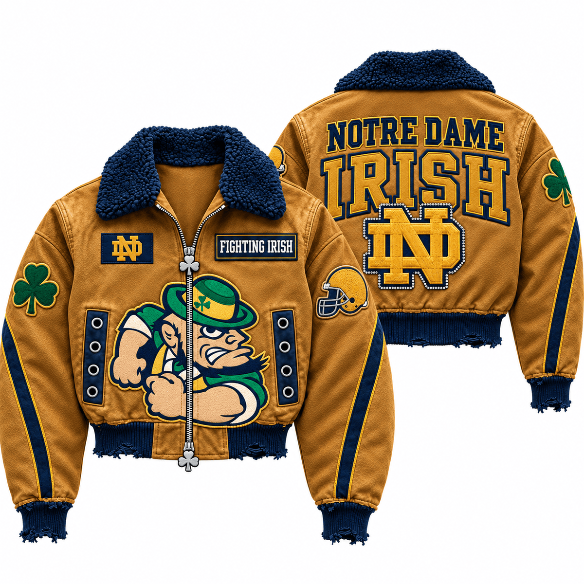 NDFI Cropped Bomber Jacket NTKO