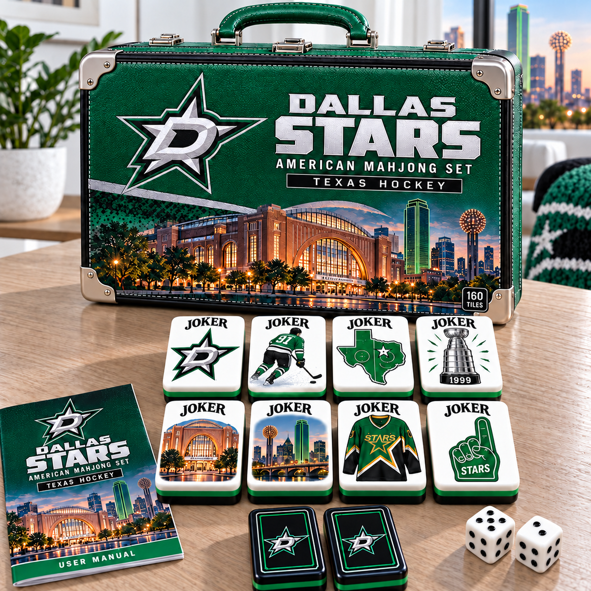 Premium DLS Mahjong Tiles Set PVNA