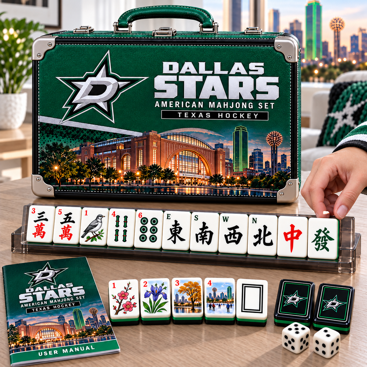 Premium DLS Mahjong Tiles Set PVNA