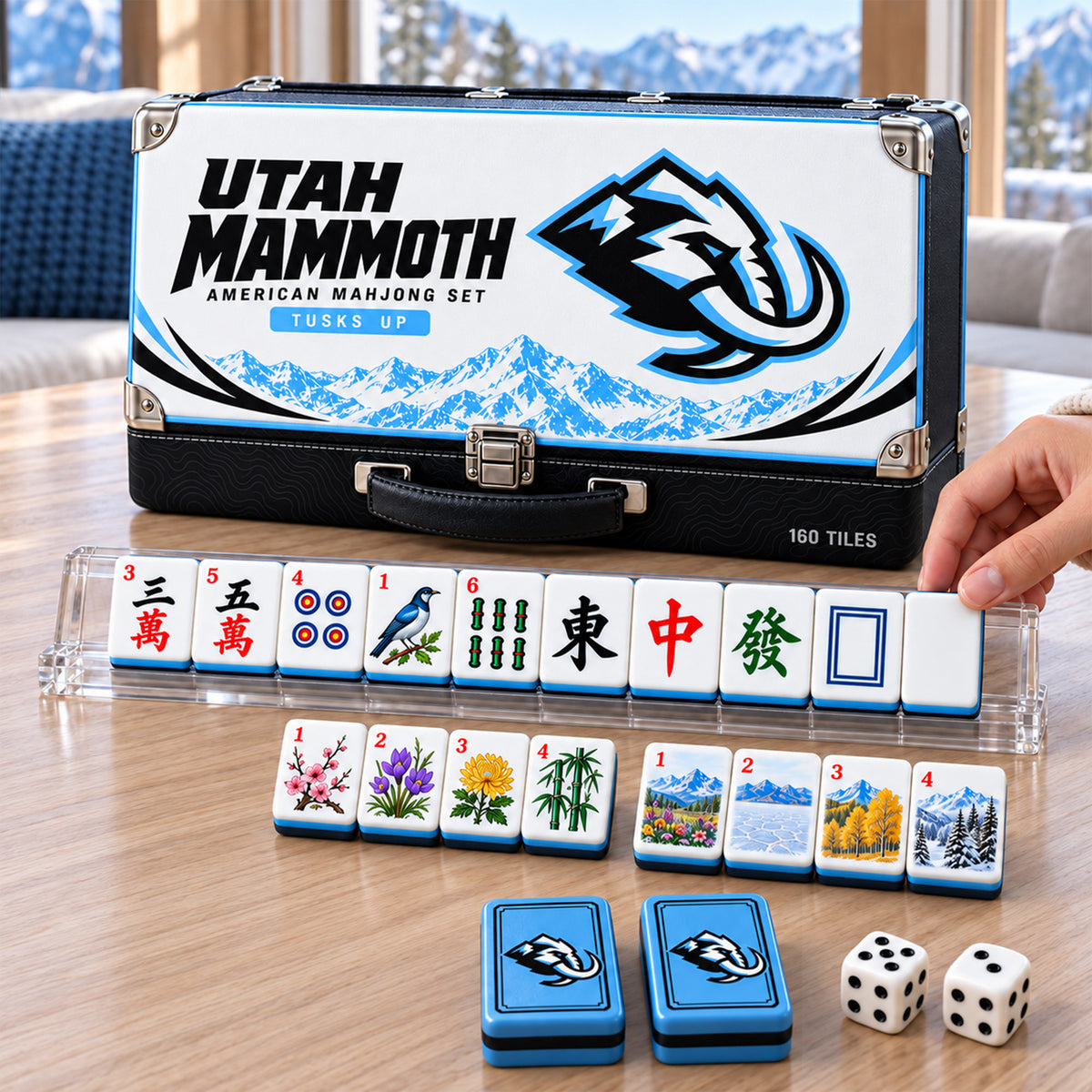 Premium UTMM Mahjong Tiles Set PVNA