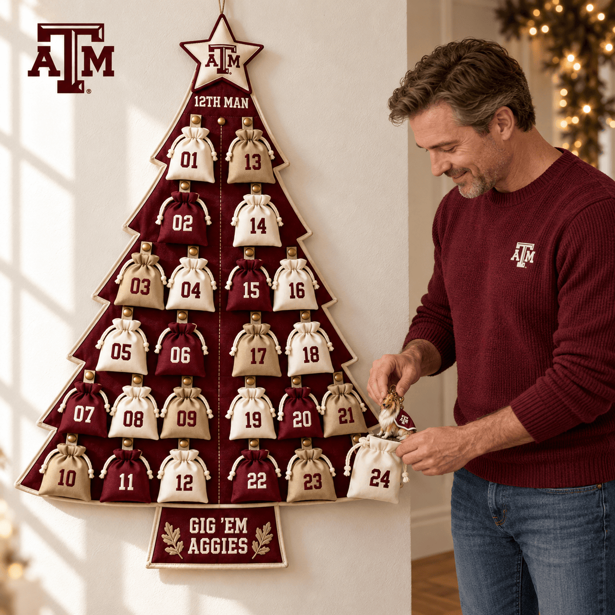 Premium TAMA Christmas Tree Countdown Calendar TNSM