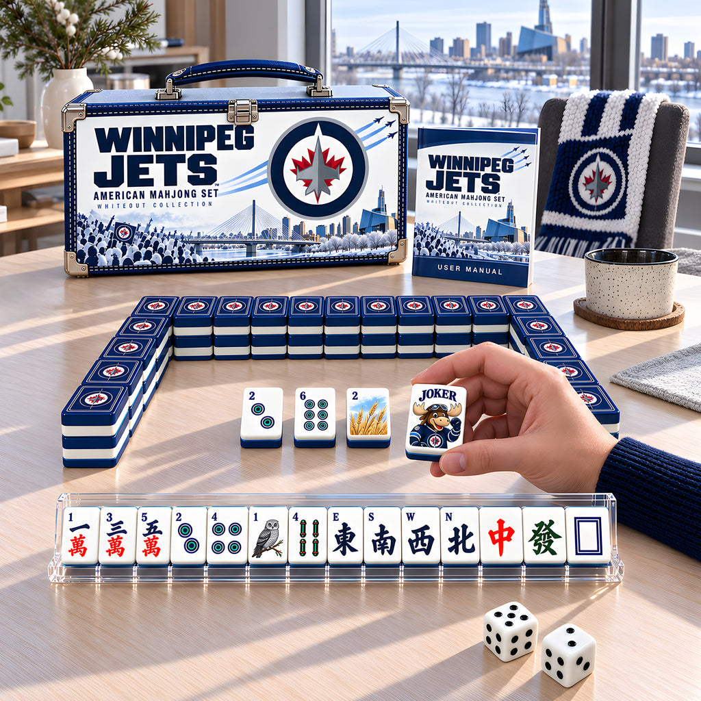 Premium WPJ Mahjong Tiles Set PVNA