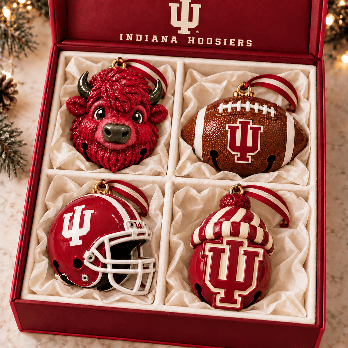 Premium IDH Christmas Bell Ornament TTMH