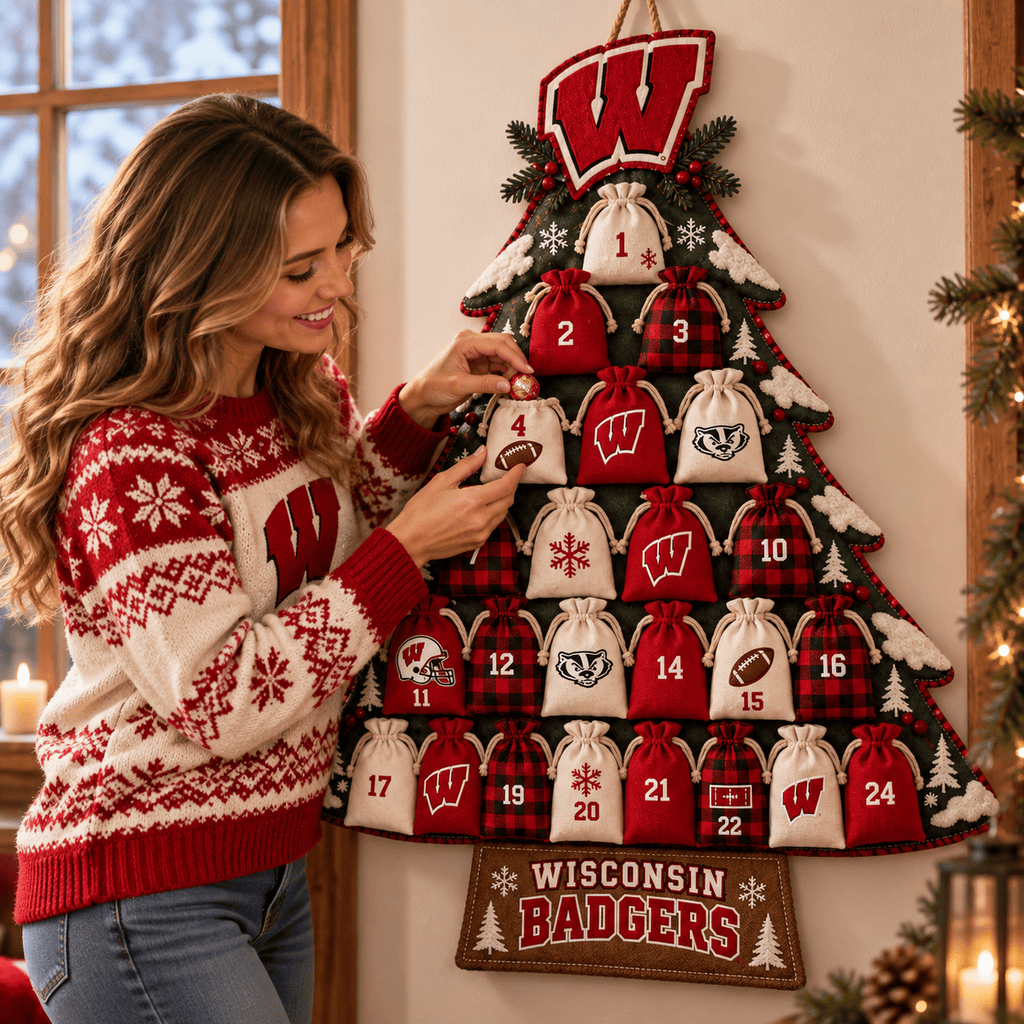 Premium WBG Christmas Tree Countdown Calendar TNSM