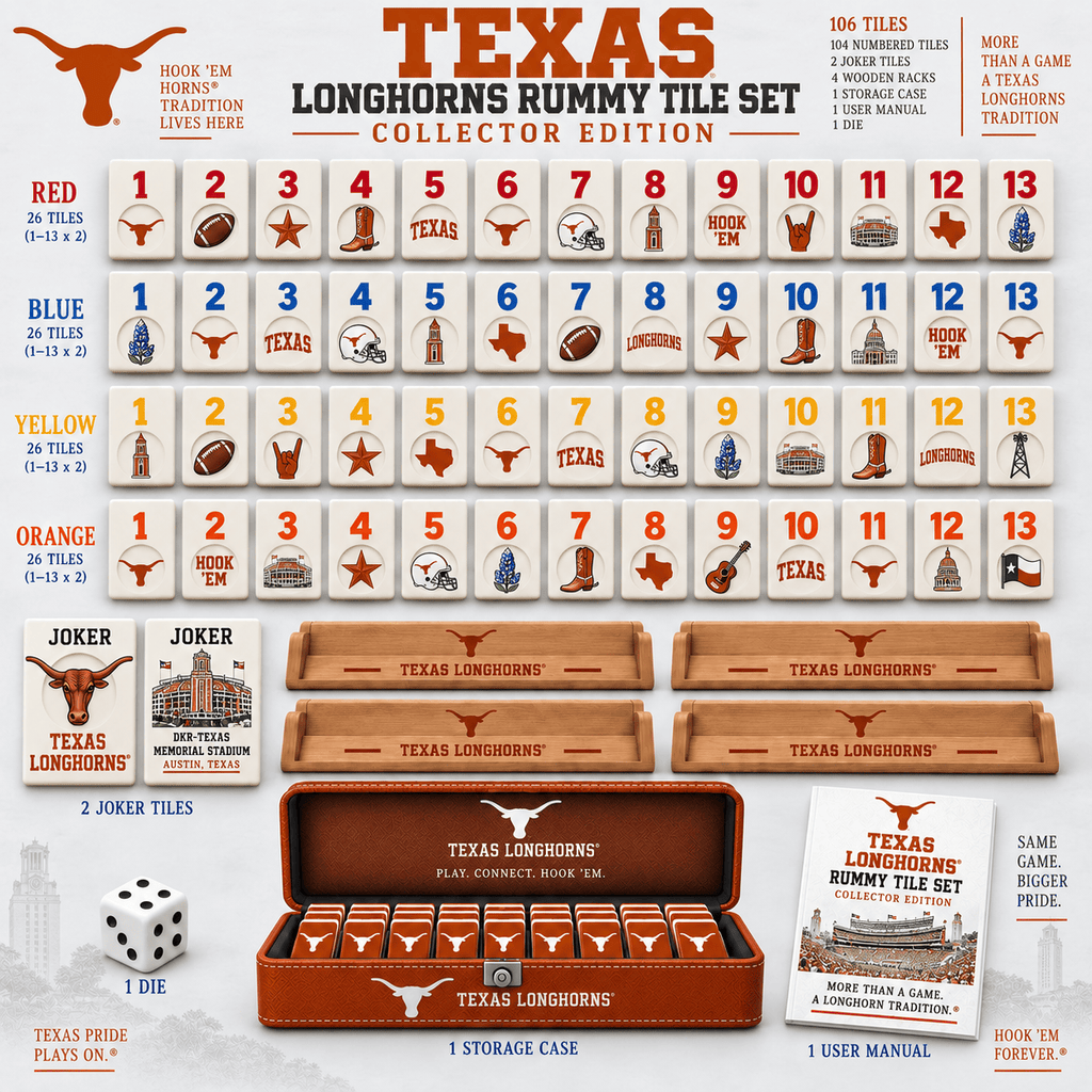 TLS Premium Rummy Tile Set TTNL