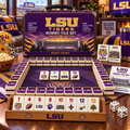 LSU Premium Rummy Tile Set TTNL