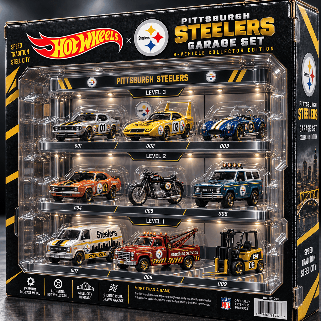 PBS Premium Diecast Garage Set NTTB