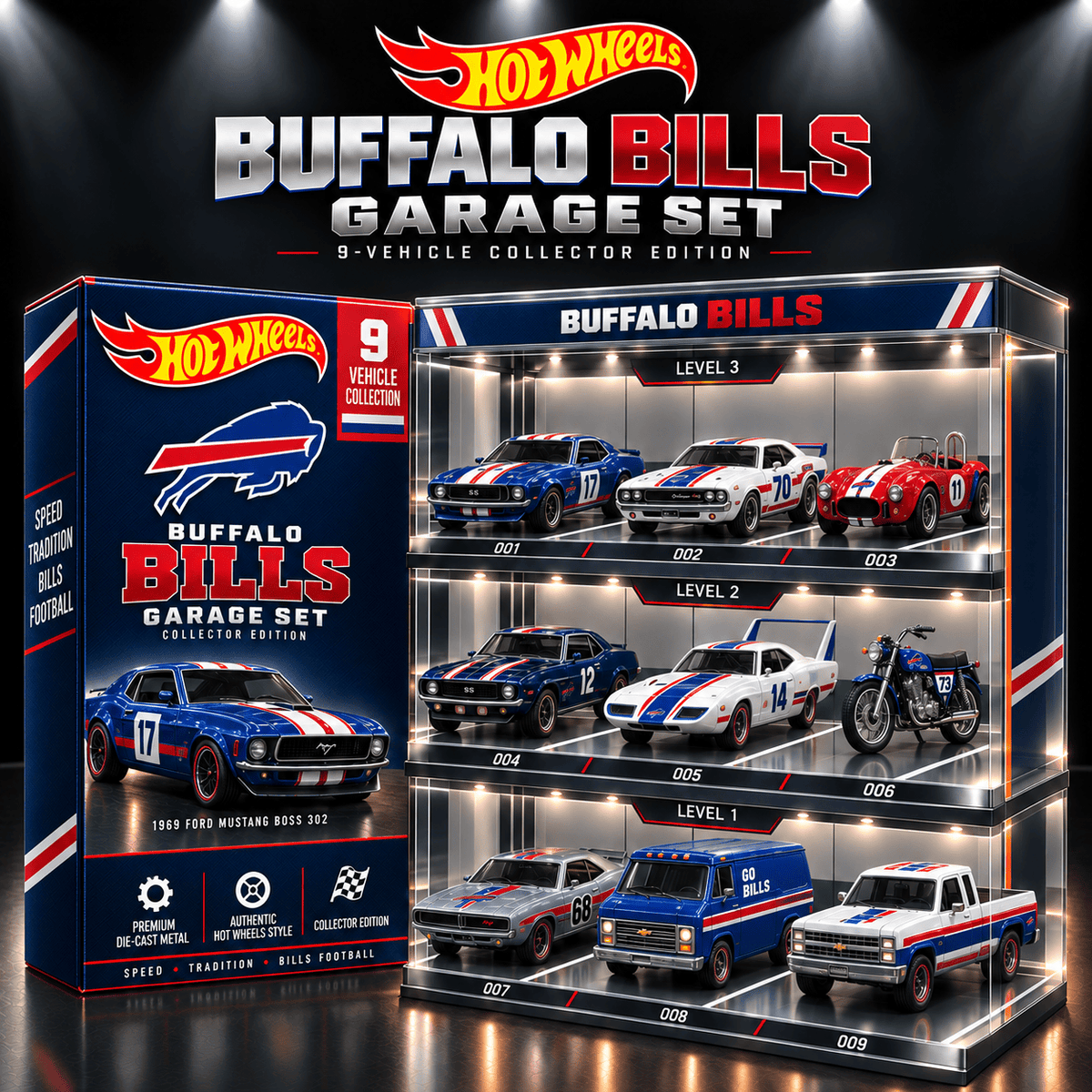 BFBL Premium Diecast Garage Set NTTB