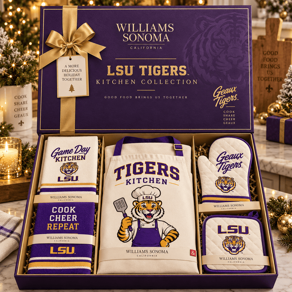 LSU Premium Kitchen Gift Set BMD