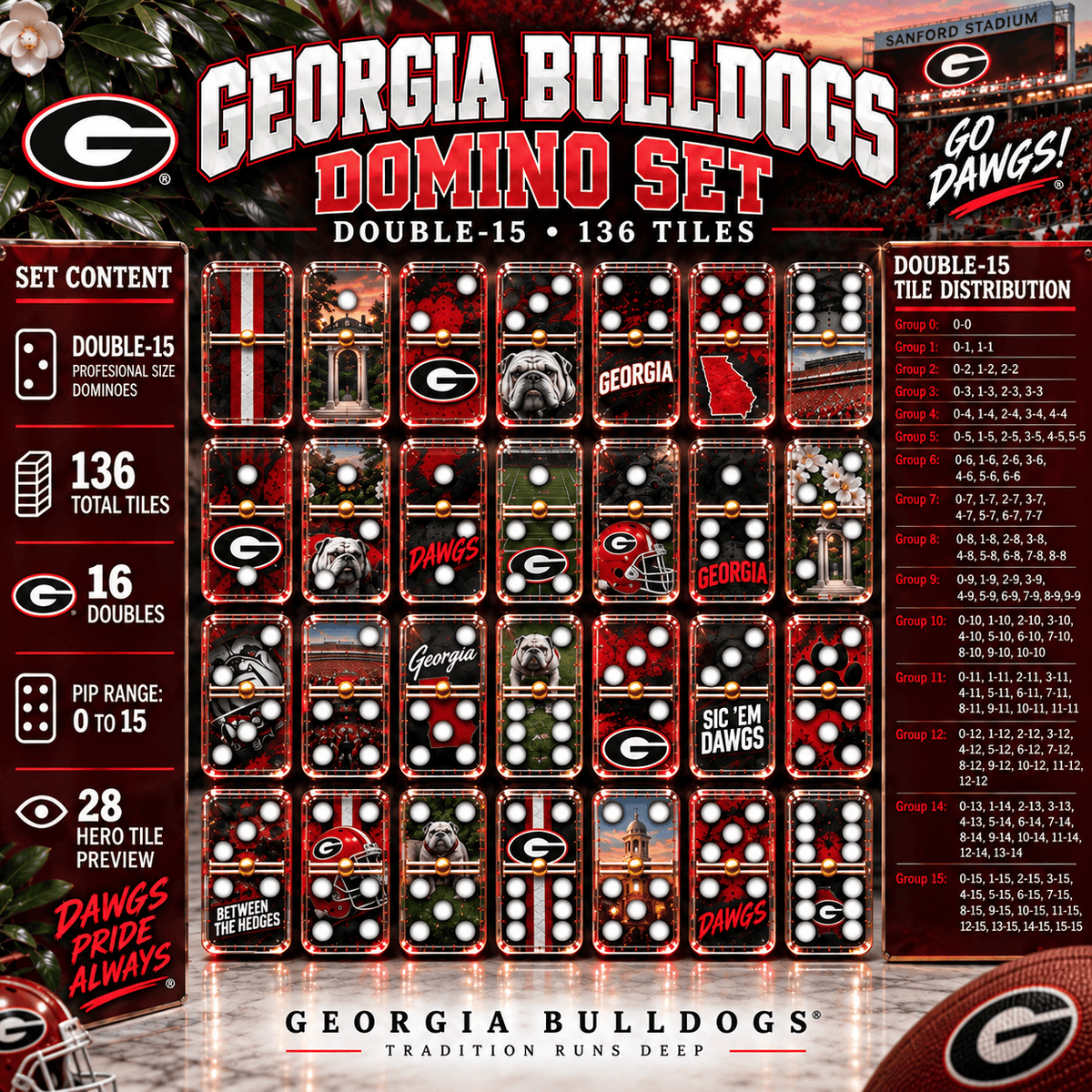 GGBD Premium Domino Set NTTB