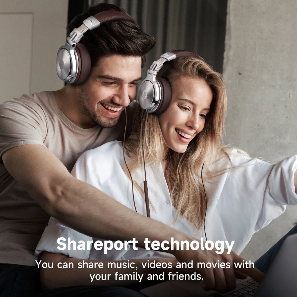 Oneodio Pro-30 Foldable Over-Ear Wired Headphone For Phone Computer Studio Monitor Mixing DJ Stereo HiFi Drivers Headsets